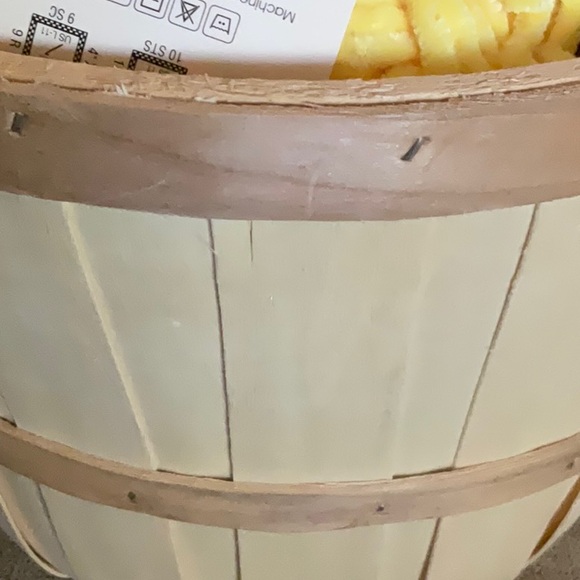 Hobby Lobby “Bushel” Farmhouse Basket, Table Decor Basket - Picture 10 of 11